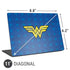 DC Comics Wonder Woman Emblem on Flag Universal Laptop 11in (8.8 x 6.2in) Skin