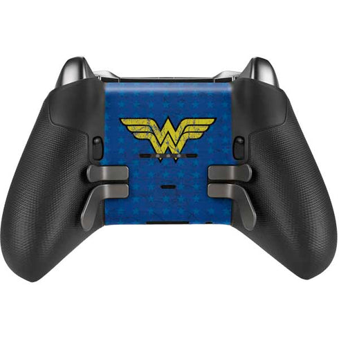 DC Comics Wonder Woman Emblem on Flag Xbox Elite Wireless Controller Series 2 Skin