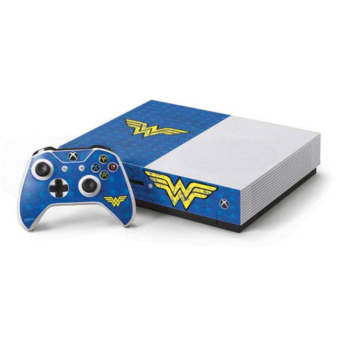 DC Comics Wonder Woman Emblem on Flag Xbox One Skins