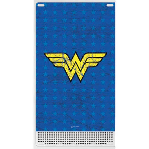 DC Comics Wonder Woman Emblem on Flag Xbox Series S Skins