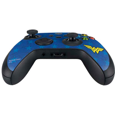 DC Comics Wonder Woman Emblem on Flag Xbox Series X Controller Skin