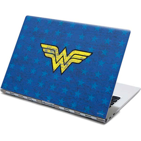 DC Comics Wonder Woman Emblem on Flag Yoga 910 2-in-1 14in Touch-Screen Skin