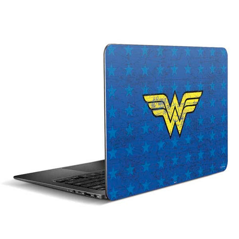 DC Comics Wonder Woman Emblem on Flag Zenbook UX305FA 13.3in Skin