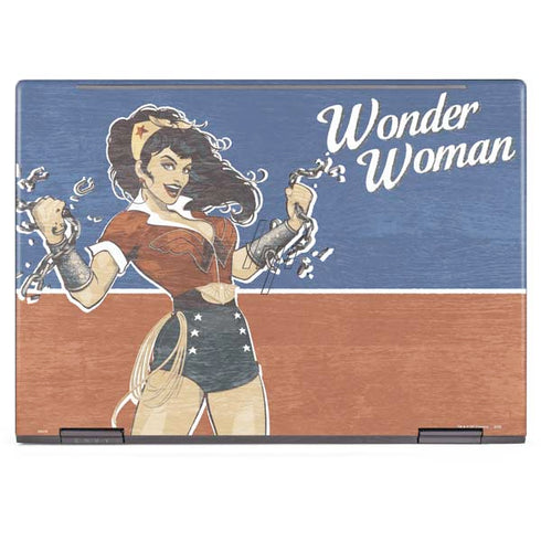 DC Comics Bombshells Wonder Woman Bombshell HP Envy Skin