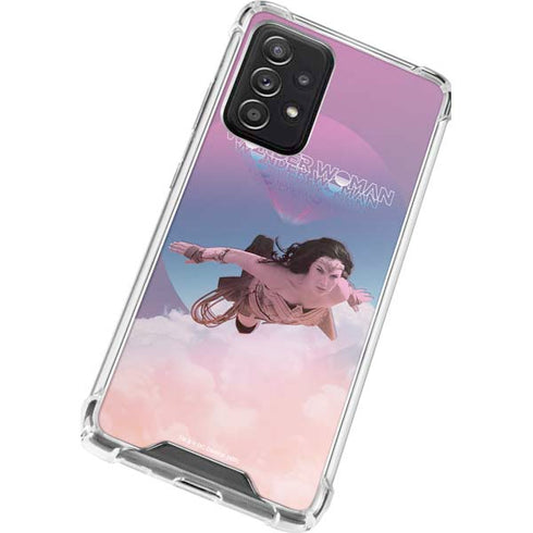 Wonder Woman 1984 (2020) Flying Pose Galaxy A72 5G Clear Case