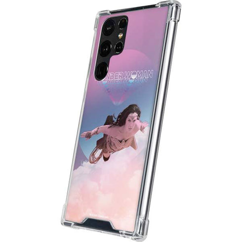 Wonder Woman 1984 (2020) Flying Pose Galaxy S22 Ultra Clear Case