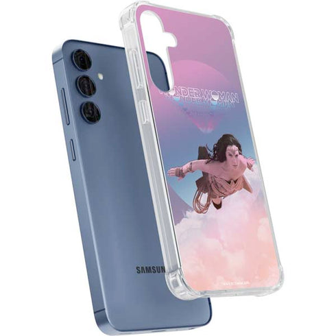 Wonder Woman 1984 (2020) Flying Pose Galaxy S24 Clear Case