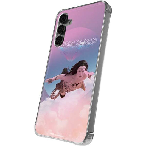Wonder Woman 1984 (2020) Flying Pose Galaxy S24 Plus Clear Case