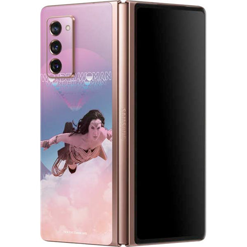 Wonder Woman 1984 (2020) Flying Pose Galaxy Z Fold2 5G Skin