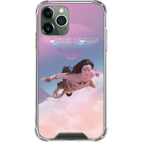 Wonder Woman 1984 (2020) Flying Pose iPhone 11 Pro Max Clear Case