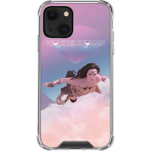 Wonder Woman 1984 (2020) Flying Pose iPhone 14 Plus Clear Case