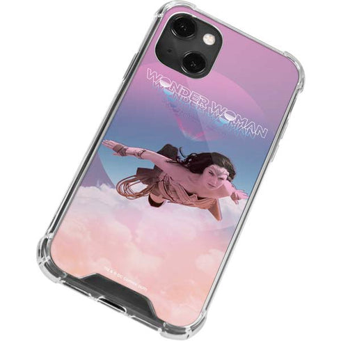 Wonder Woman 1984 (2020) Flying Pose iPhone 14 Plus Clear Case