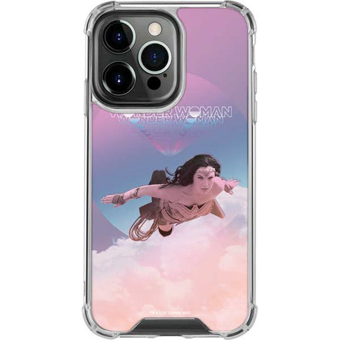 Wonder Woman 1984 (2020) Flying Pose iPhone 15 Pro Clear Case