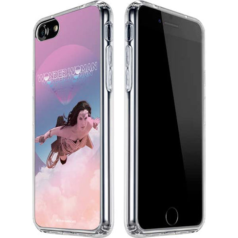 Wonder Woman 1984 (2020) Flying Pose iPhone SE (2nd & 3rd Gen) Clear Case