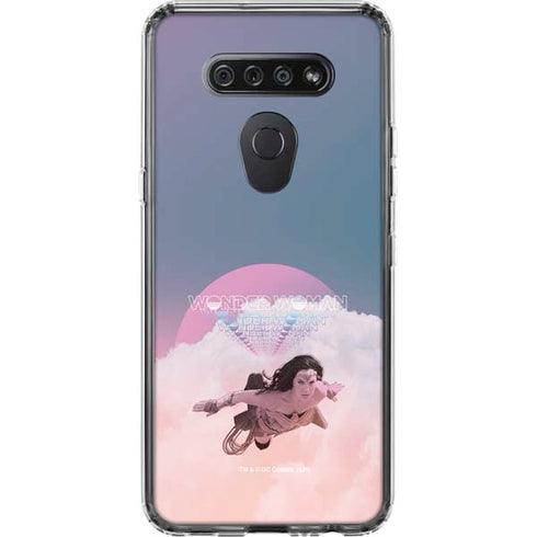 Wonder Woman 1984 (2020) Flying Pose LG K51/Q51 Clear Case