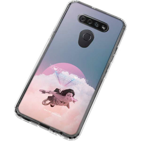 Wonder Woman 1984 (2020) Flying Pose LG K51/Q51 Clear Case