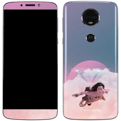Wonder Woman 1984 (2020) Flying Pose Moto E5 Plus Skin