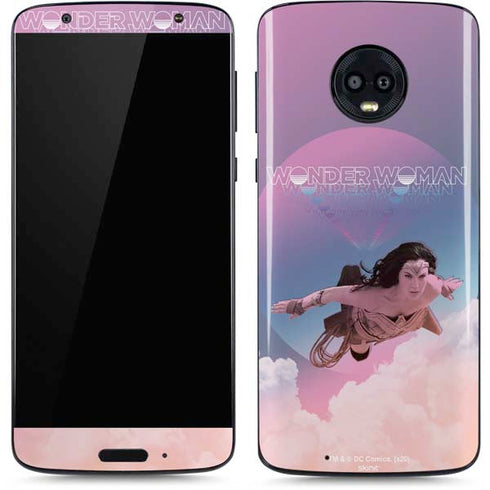 Wonder Woman 1984 (2020) Flying Pose Moto G6 Skin