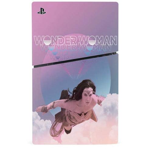 Wonder Woman 1984 (2020) Flying Pose PS5 Slim Digital Edition Bundle Skin