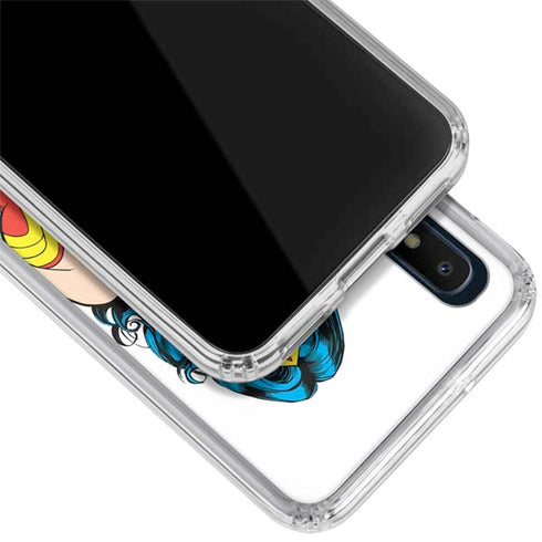 DC Comics Wonder Woman Classic Art Pose Galaxy A10e Clear Case