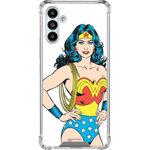 DC Comics Wonder Woman Classic Art Pose Galaxy A13 5G Clear Case