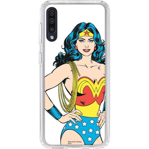 DC Comics Wonder Woman Classic Art Pose Galaxy A50 Clear Case