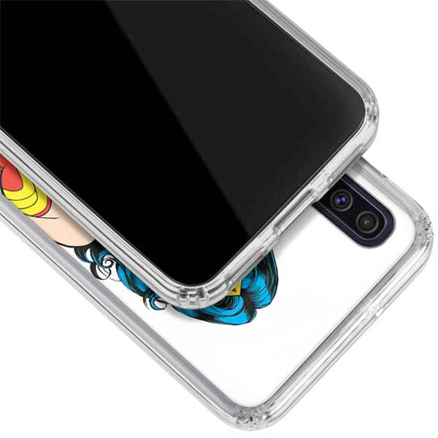 DC Comics Wonder Woman Classic Art Pose Galaxy A50 Clear Case