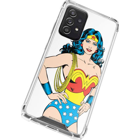 DC Comics Wonder Woman Classic Art Pose Galaxy A52 5G Clear Case