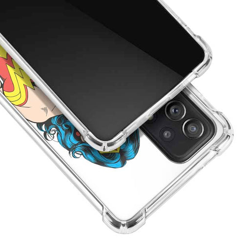 DC Comics Wonder Woman Classic Art Pose Galaxy A52 5G Clear Case