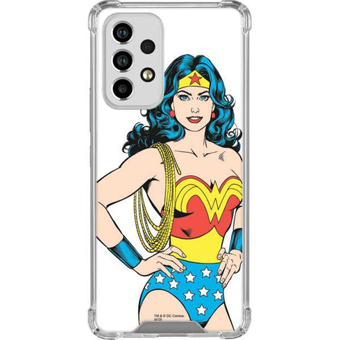 DC Comics Wonder Woman Classic Art Pose Galaxy A53 5G Clear Case