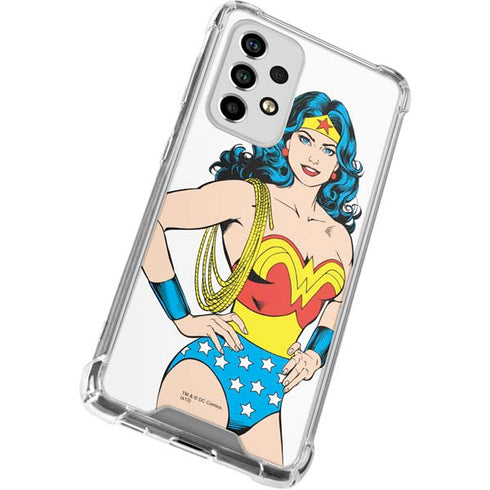 DC Comics Wonder Woman Classic Art Pose Galaxy A53 5G Clear Case