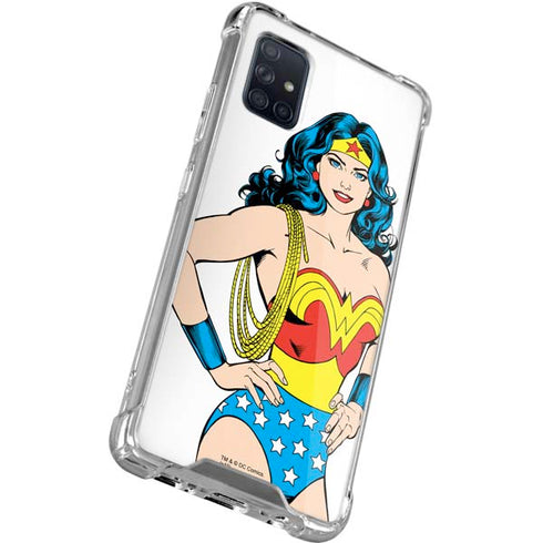 DC Comics Wonder Woman Classic Art Pose Galaxy A71 5G Clear Case