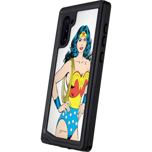 DC Comics Wonder Woman Classic Art Pose Galaxy Note 10 Waterproof Case