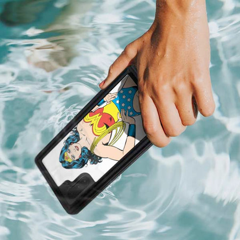 DC Comics Wonder Woman Classic Art Pose Galaxy Note 10 Waterproof Case