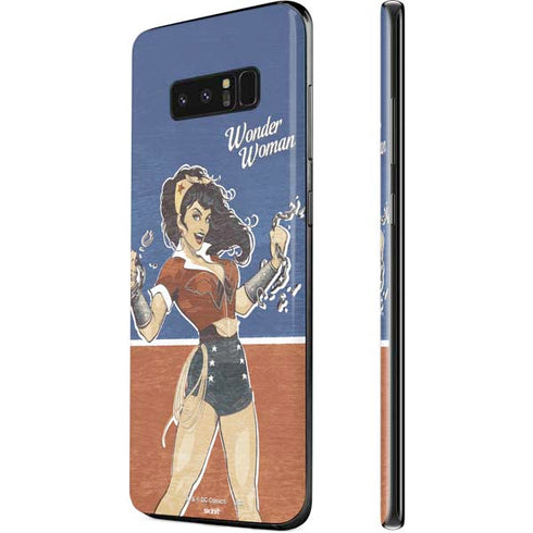 DC Comics Bombshells Wonder Woman Bombshell Galaxy Note 8 Skin