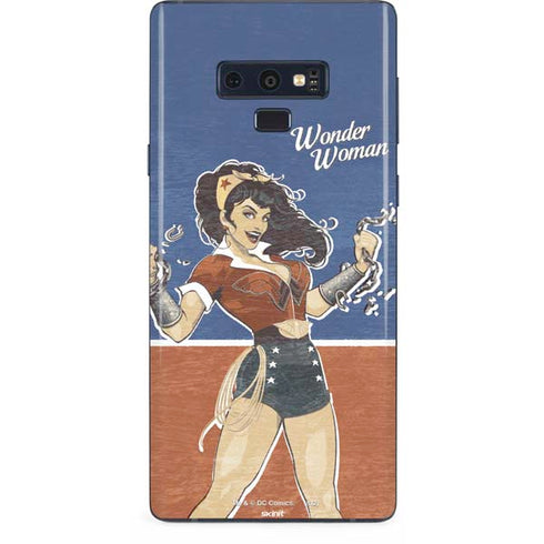 DC Comics Bombshells Wonder Woman Bombshell Galaxy Note 9 Skin