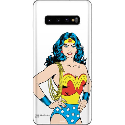 DC Comics Wonder Woman Classic Art Pose Galaxy S10 Plus Skin