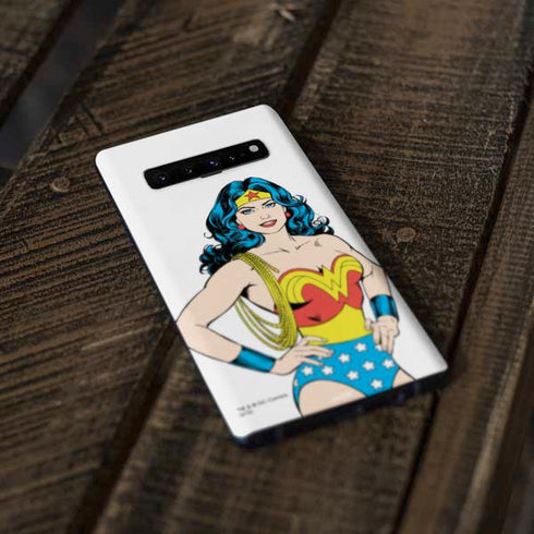 DC Comics Wonder Woman Classic Art Pose Galaxy S10 Plus Skin