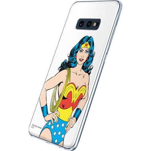 DC Comics Wonder Woman Classic Art Pose Galaxy S10e Skin