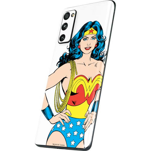 DC Comics Wonder Woman Classic Art Pose Galaxy S20 Fan Edition Skin