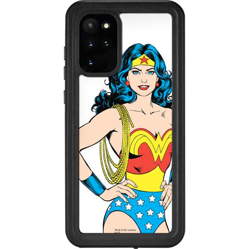 DC Comics Wonder Woman Classic Art Pose Galaxy S20 Plus Waterproof Case