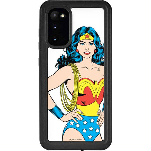 DC Comics Wonder Woman Classic Art Pose Galaxy S20 Waterproof Case