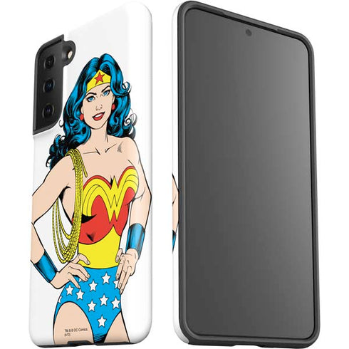 DC Comics Wonder Woman Classic Art Pose Galaxy S21 FE Pro Case