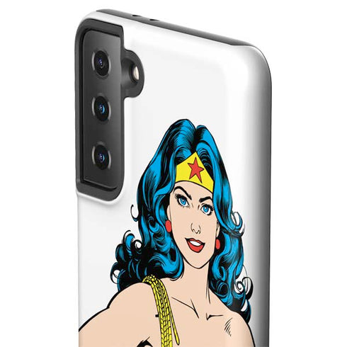 DC Comics Wonder Woman Classic Art Pose Galaxy S21 Plus 5G Pro Case
