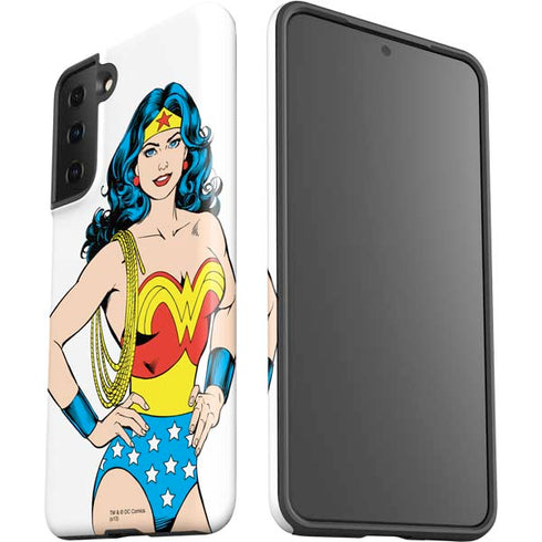 DC Comics Wonder Woman Classic Art Pose Galaxy S21 Plus 5G Pro Case
