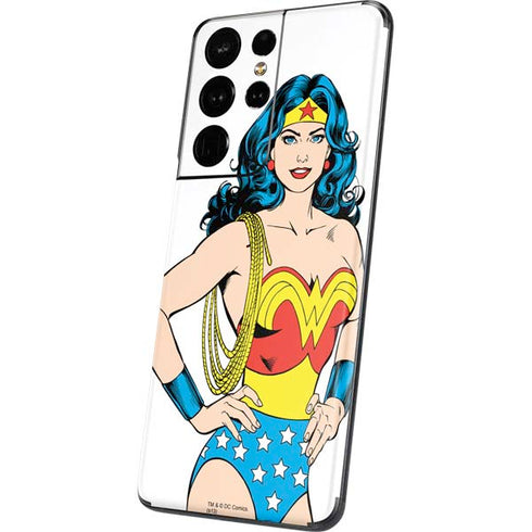 DC Comics Wonder Woman Classic Art Pose Galaxy S21 Ultra 5G Skin