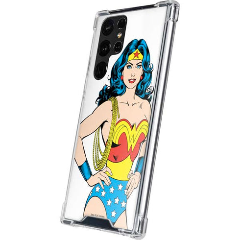 DC Comics Wonder Woman Classic Art Pose Galaxy S22 Ultra Clear Case