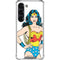 DC Comics Wonder Woman Classic Art Pose Galaxy S23 Clear Case