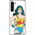 DC Comics Wonder Woman Classic Art Pose Galaxy S23 Plus Clear Case