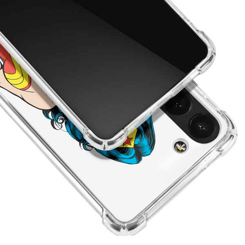 DC Comics Wonder Woman Classic Art Pose Galaxy S23 Plus Clear Case